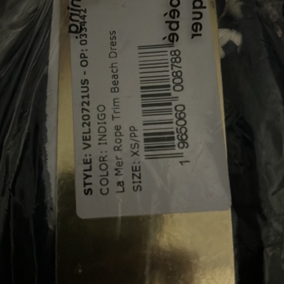 PatBO La Mer Trim Beach Dress in Indigo - Picture 16 of 16